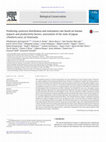 Research paper thumbnail of Predicting carnivore distribution and extirpation rate based on human impacts and productivity factors; assessment of the state of jaguar (Panthera onca) in Venezuela