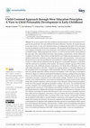 Research paper thumbnail of Child-Centered Approach through Slow Education Principles: A View to Child Personality Development in Early Childhood