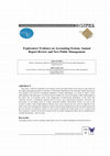 Research paper thumbnail of Exploratory Evidence on Accounting System, Annual Report Review and New Public Management