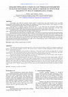Research paper thumbnail of Analisis Pengaruh Curah Hujan Terhadap Parameter Kualitas Batubara Pada Seam 12 Mawar DI Stock Rom Malintut PT Multi Tambangjaya Utama