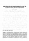 Research paper thumbnail of Dampak Pengaruh Polusi Udara Terhadap Pembuangan TPA Dan Emisi Yang Mengakibatkan Gangguan PM2.5 Sistem Pernafasan Manusia
