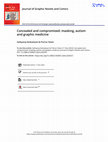 Research paper thumbnail of [Graphic Medicine] Concealed and compromised: Masking, Autism and Graphic medicine