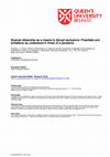 Research paper thumbnail of Musical citizenship as a means to disrupt exclusions: Potentials and limitations as understood in times of a pandemic