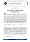 Research paper thumbnail of Pengaruh struktur modal dan profitabilitas terhadap pajak penghasilan badan terutang pada perusahaan manufaktur yang terdaftar Di bursa efek indonesia