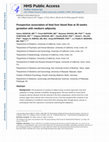 Research paper thumbnail of Prospective association of fetal liver blood flow at 30 weeks gestation with newborn adiposity