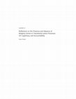 Research paper thumbnail of Reflections on the Presence and Absence of Religious Actors in Transitional Justice Processes: On Legitimacy and Accountability
