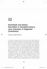 Research paper thumbnail of Ahmadiyah and Islamic Revivalism in Twentieth-Century Java, Indonesia: A Neglected Contribution
