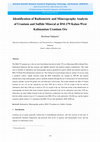 Research paper thumbnail of Identification of Radiometric and Mineragraphy Analysis of Uranium and Sulfide Mineral at BM-179 Kalan-West Kalimantan Uranium Ore