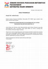 Research paper thumbnail of PENERAPAN ETNOMATEMATIKA DALAM KURIKULUM 2 013 UNTUK MENGHADAPI ERA REVOLUSI INDUSTRI 4.0 Latifah Nuraini 1) 1