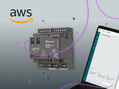 Arduino blog: New AWS x Arduino Opta Workshop: Connect your PLC to the Cloud in just a few steps