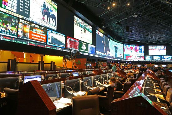 Sports betting in Las Vegas