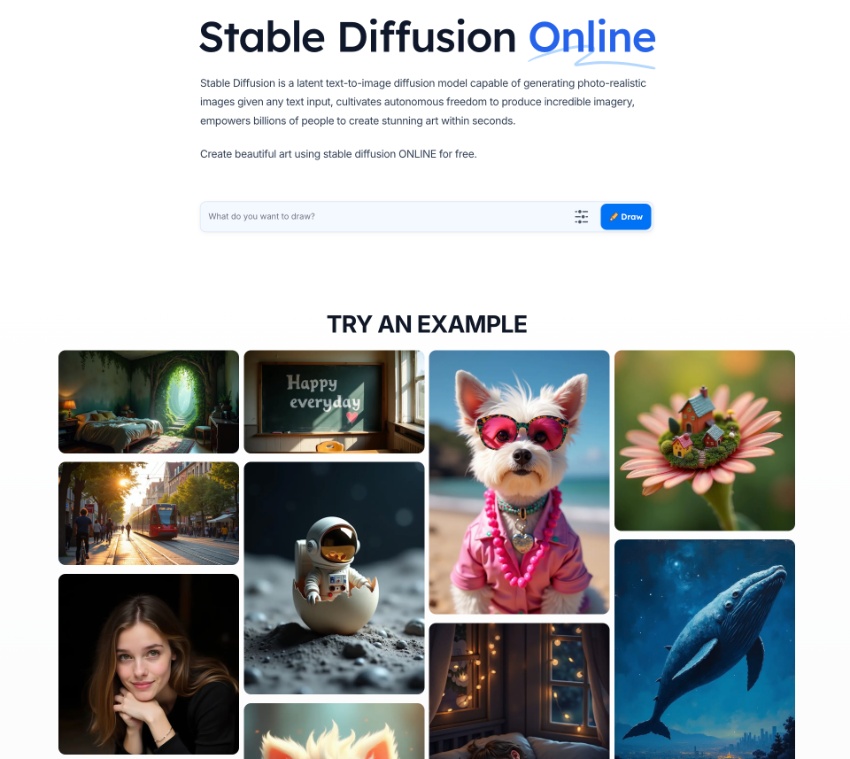 stable diffusion ai image editor and generator