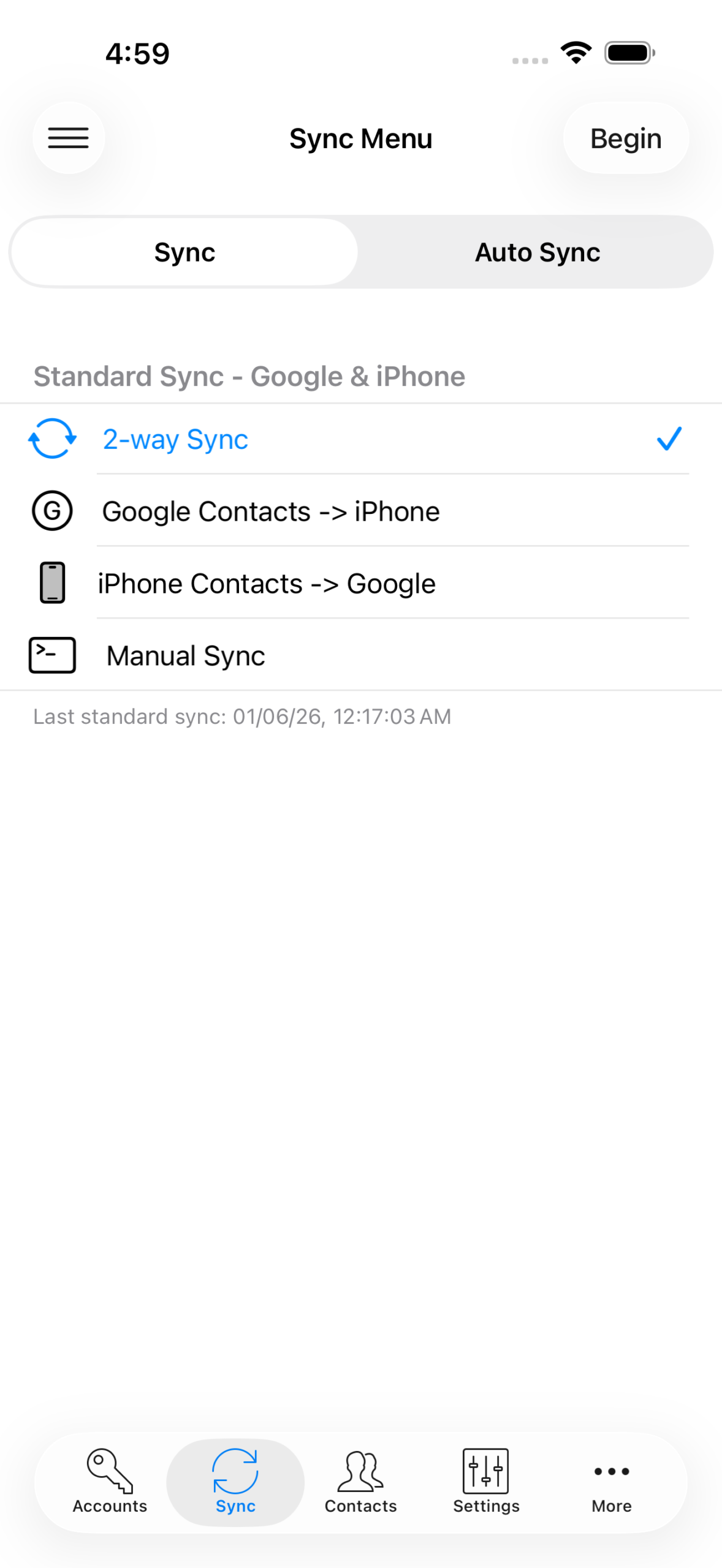 #1 Sync App for 15+ years