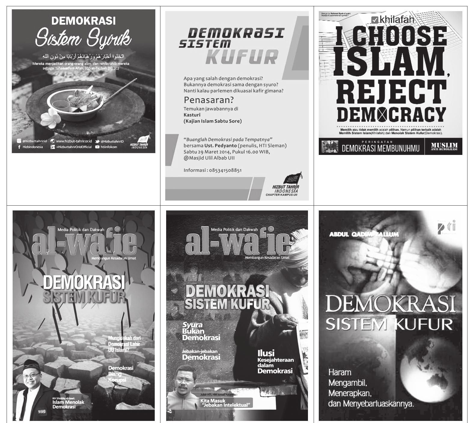 Figure 1 HTI’s view on democracy as described by its publications 