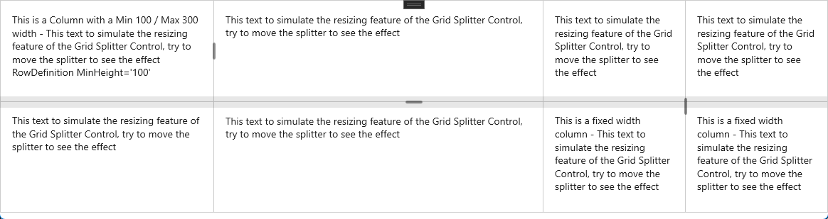 GridSplitter