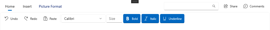 TabbedCommandBar