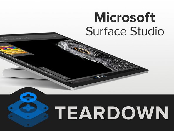 Microsoft Surface Studio Teardown, Microsoft Surface Studio Teardown: step 1, image 1 of 2