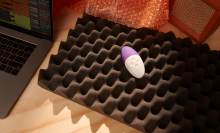 LELO SIRI 3 in a music studio