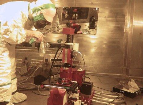 Windscale laboratory in cell