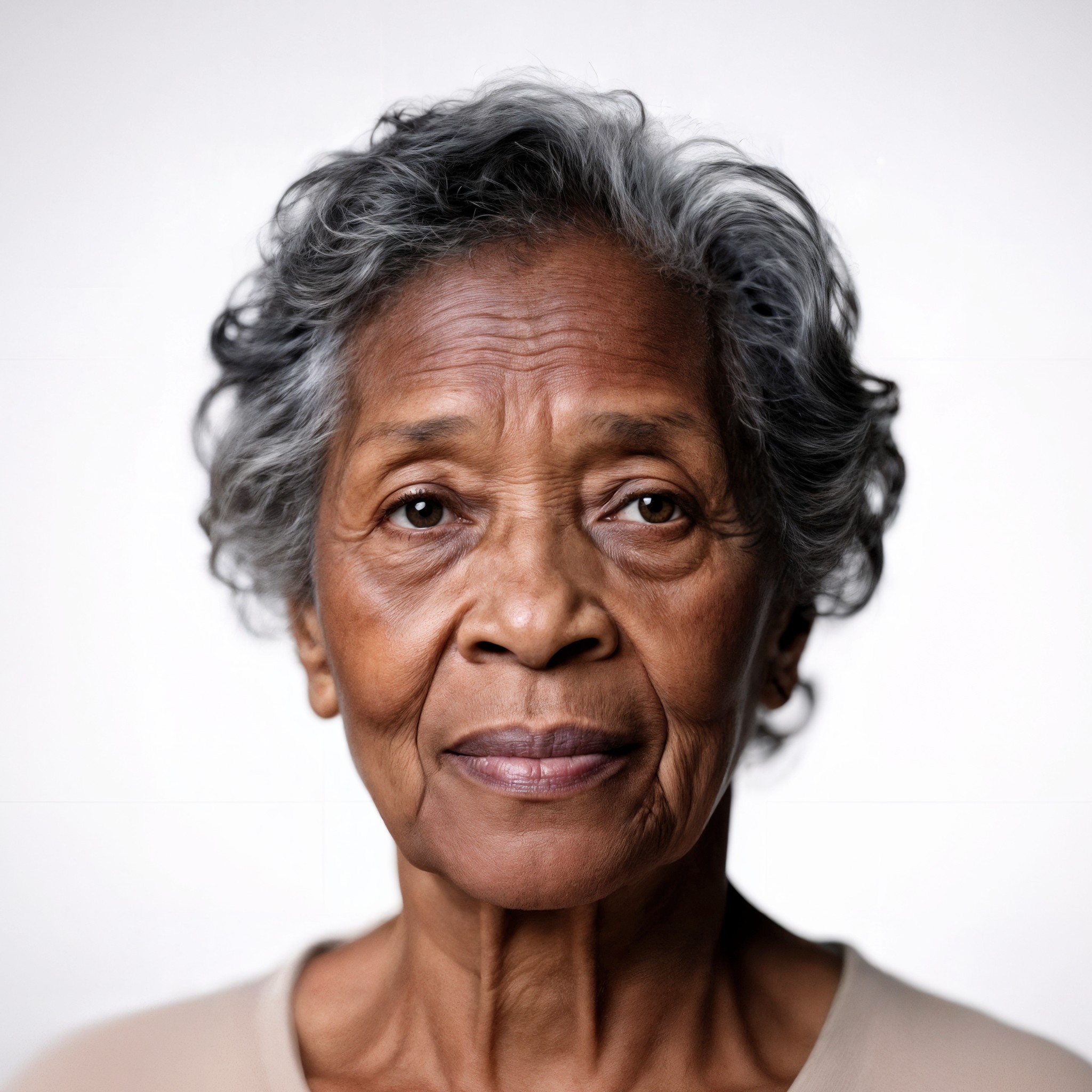 Ältere afrikanische Frau