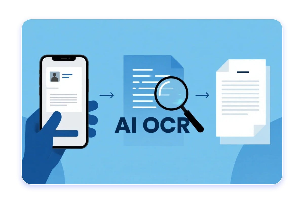 Fotor KI OCR Tool um Bild in Text umzuwandeln