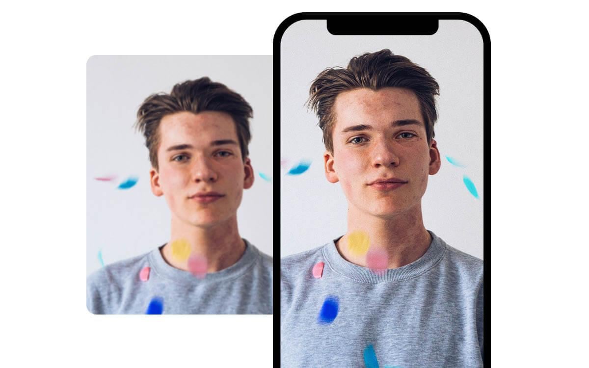 Schärfen Sie Ihre Fotos unterwegs mit der Fotors Bildschärfungs-App