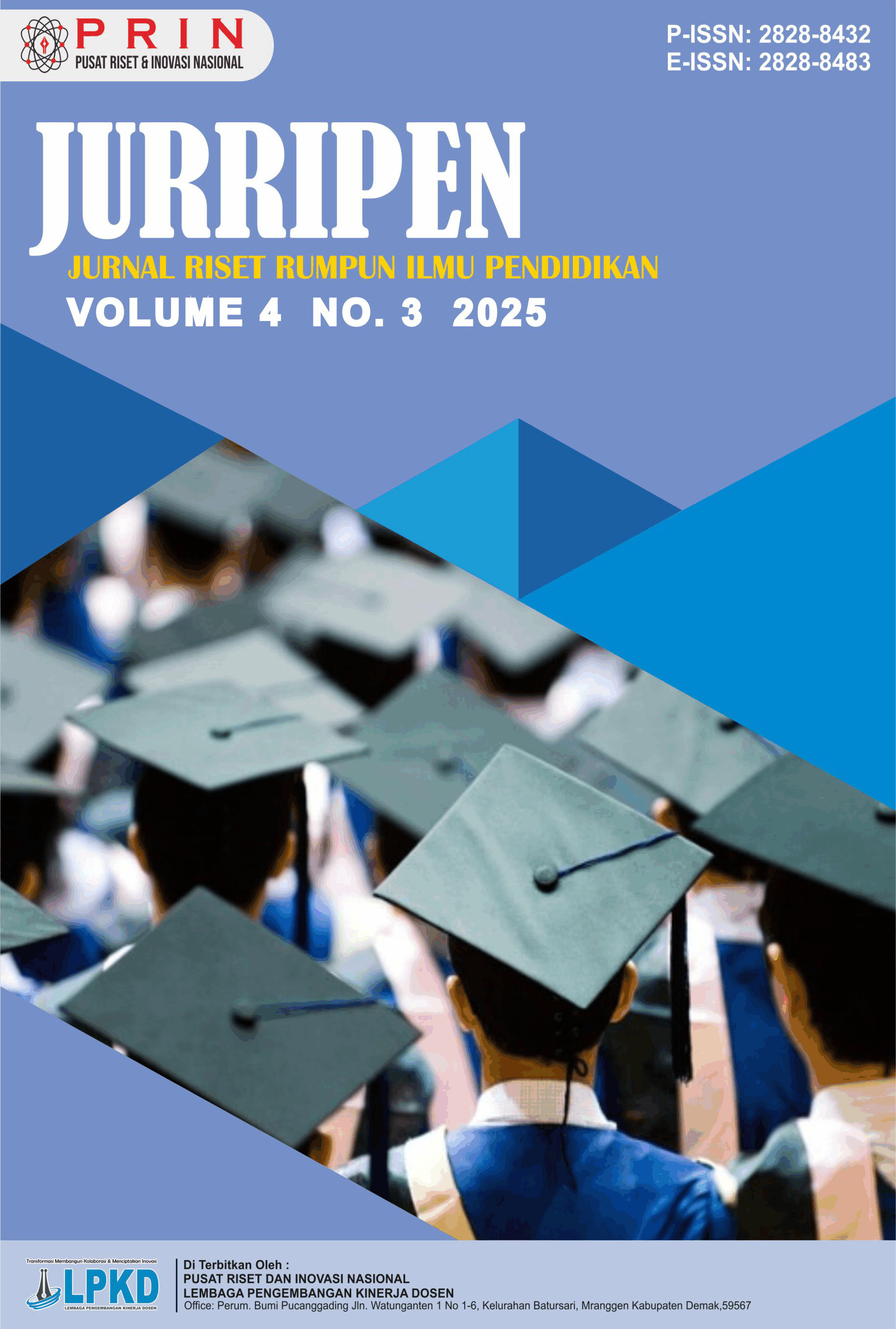 View Vol. 4 No. 3 (2025): Desember : JURRIPEN : Jurnal Riset Rumpun Ilmu Pendidikan