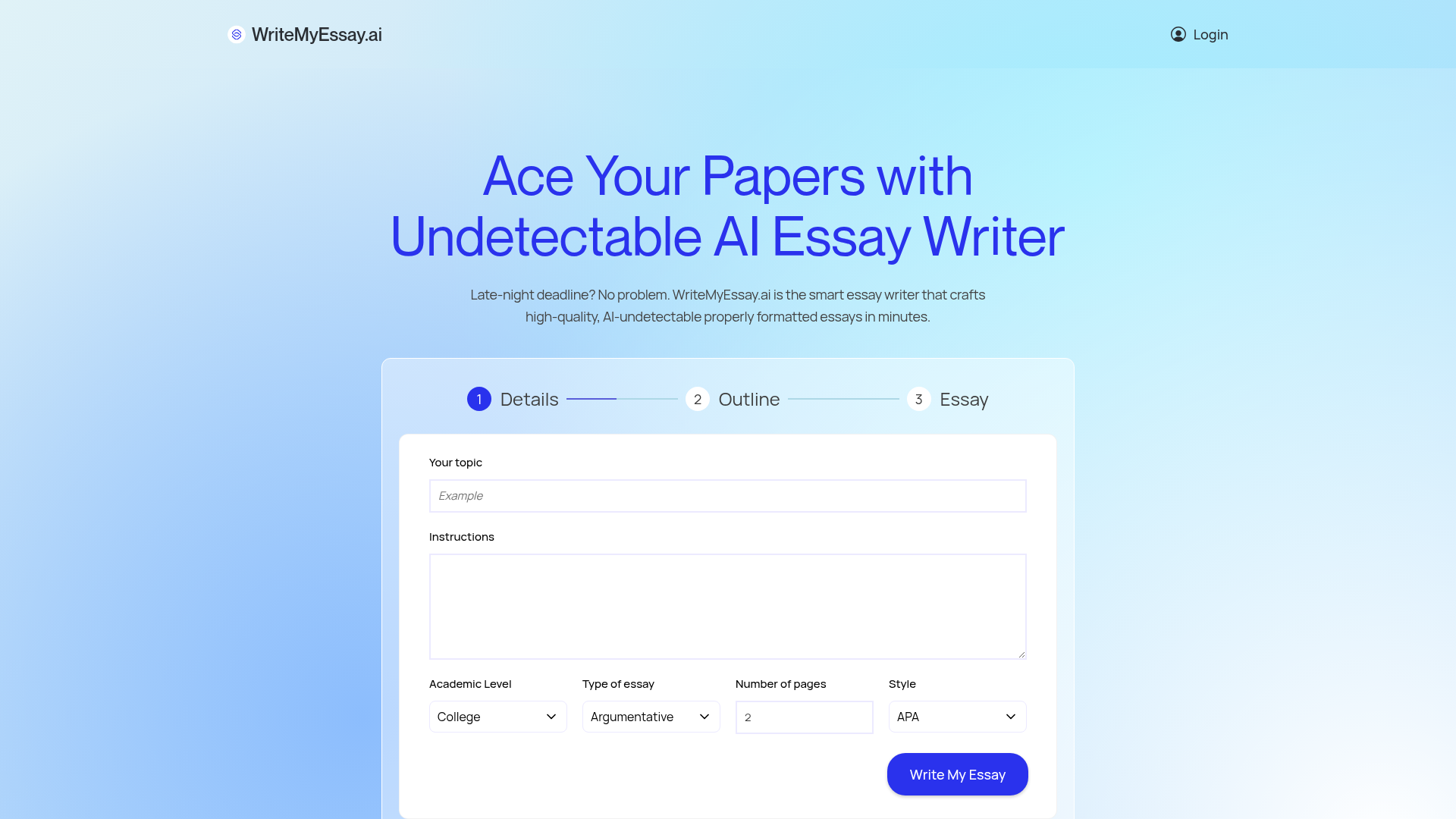 WriteMyEssay.AI
