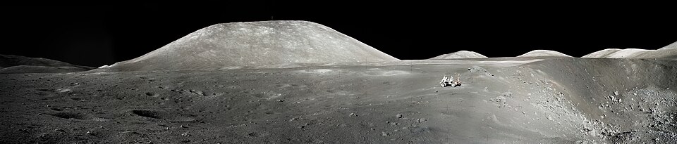 An Astronaut’s snapshot of the Moon