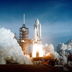 Space Shuttle Columbia launching (1981)