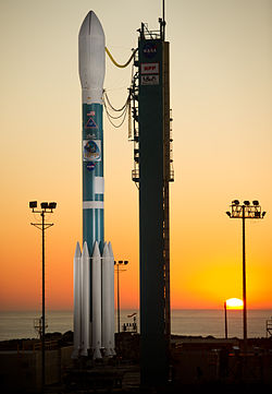 Delta II and NPP at dusk