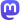 This user has an account on Mastodon.