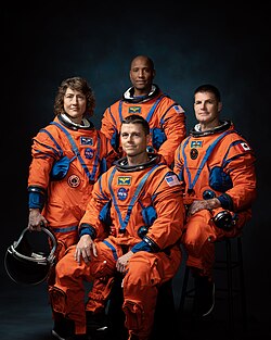 Artemis 2 Crew Portrait